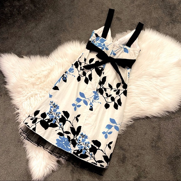 Floral fit and flare summer dress - Picture 2 of 3